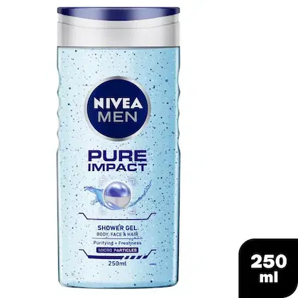 Nivea Men Pure Impact Shower Gel/ Body Wash 250 ml