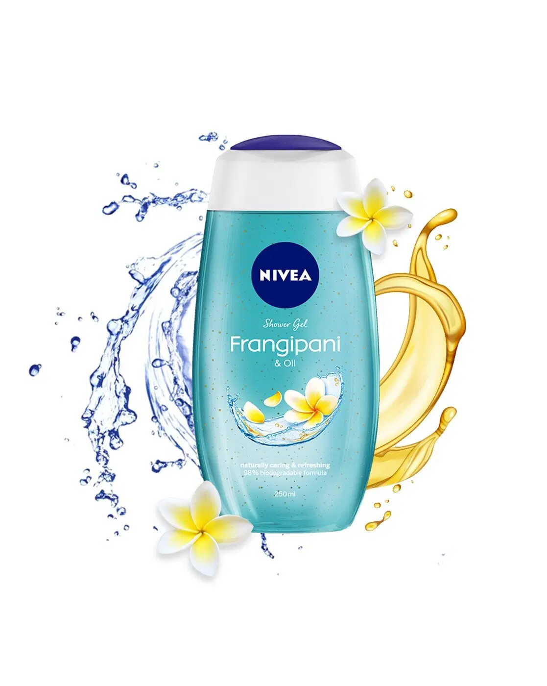 Nivea Shower Gel / Body Wash Frangipani & oil 125ml