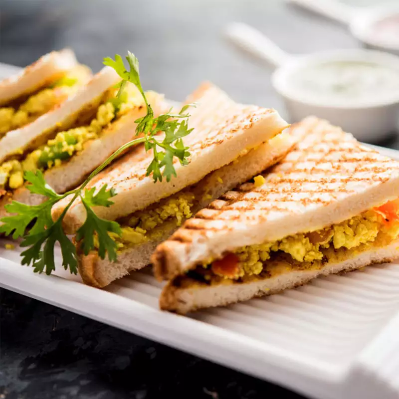 Paneer Grilled Sandwich