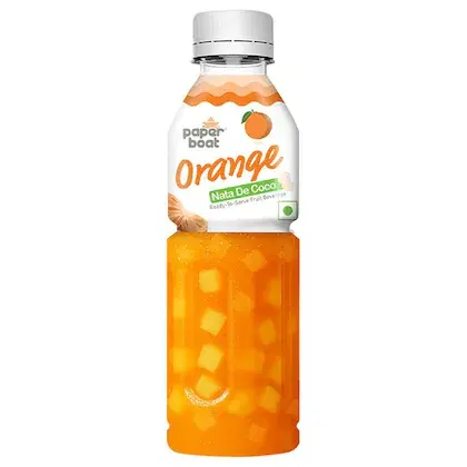 Paper Boat Nata De Coco Orange Fruit Beverage 250 ml