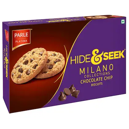 Parle Platina Hide & Seek Milano Chocolate Chip Biscuits