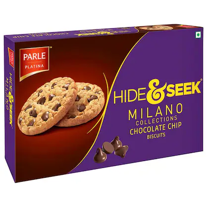 Parle Platina Hide & Seek Milano Chocolate Chip Biscuits