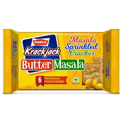 Parle Krackjack Butter Masala Biscuits 307.8 g