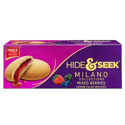 Milano Hide & Seek Centre Filled Mixed Berries Biscuits 75 g