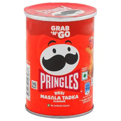Pringles Desi Masala Tadka Potato Crisps