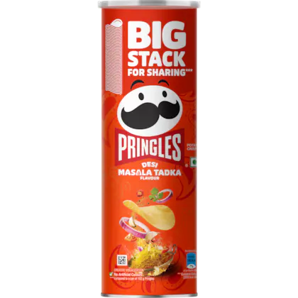 Pringles Desi Masala Tadka Potato Crisps