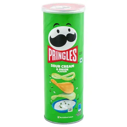 Pringles Sour Cream and Onion Potato Crisps
