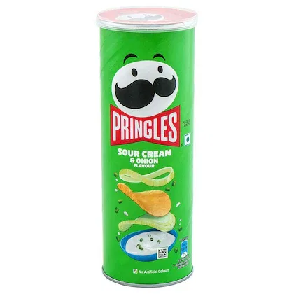 Pringles Sour Cream and Onion Potato Crisps