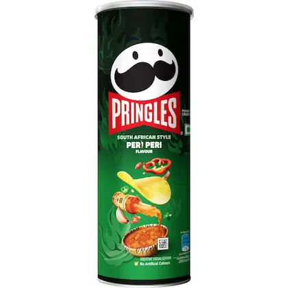 Pringles South African Style Peri Peri Potato Crisps