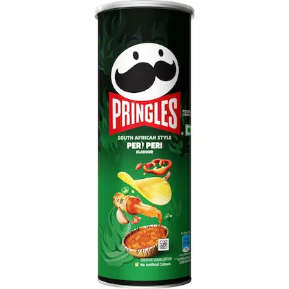 Pringles South African Style Peri Peri Potato Crisps