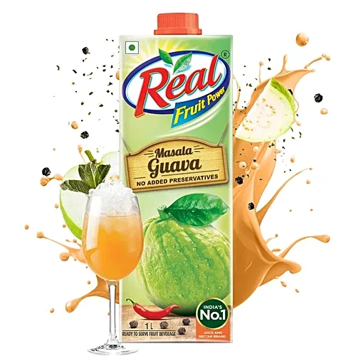 Real Fruit Power Masala Guava Juice 1 L