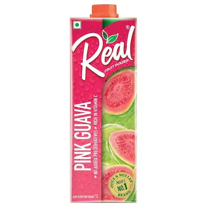 Real Fruit Power Masala Pink Guava 1 l