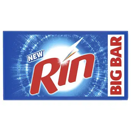 Rin Detergent Bar 250 g (Pack of 4)