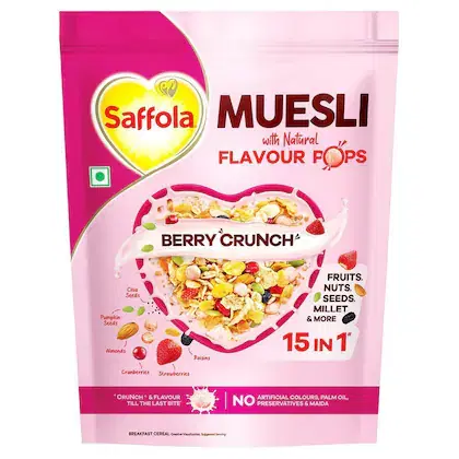 Saffola Berry Crunch Muesli
