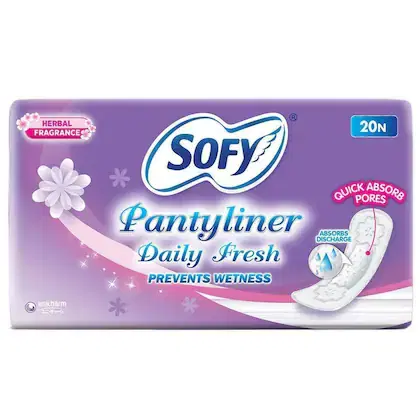 Sofy Daily Fresh Pantyliner with Fragrance 20 pcs