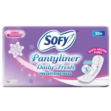 Sofy Daily Fresh Pantyliner with Fragrance 20 pcs