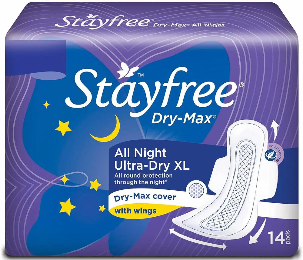 Stayfree Dry-Max All Night XL