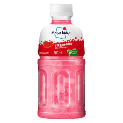 Strawberry Juice With Nata De Coco 300 ml