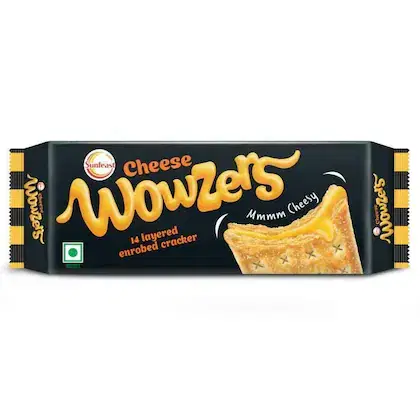 Sunfeast Cheese Wowzers Cracker Biscuit 128 g