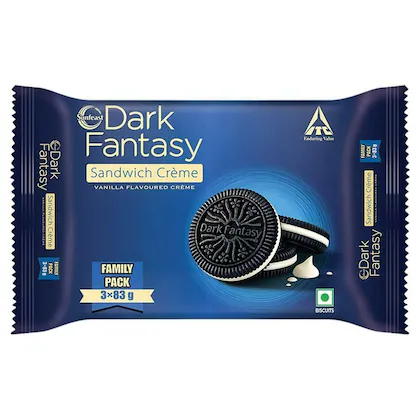 Sunfeast Dark Fantasy Vanilla Creme  249 g