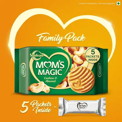 Sunfeast Mom's Magic Cashew & Almond Biscuits 544 g