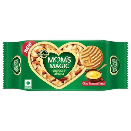 Sunfeast Mom's Magic Rich Cashew Almond Cookies 189g