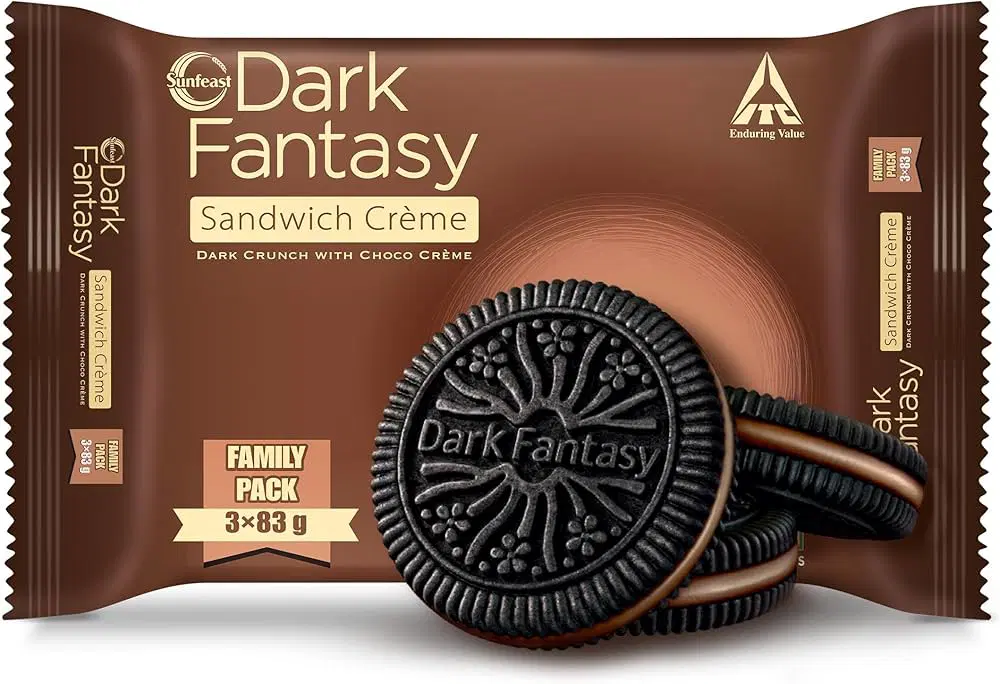 Sunfeast Dark Fantasy Chocolate Cream Biscuit