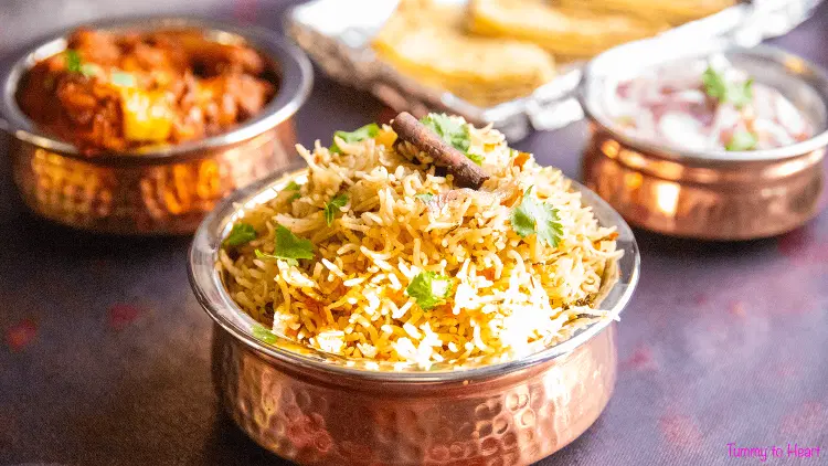 Veg. Kolhapuri Biryani