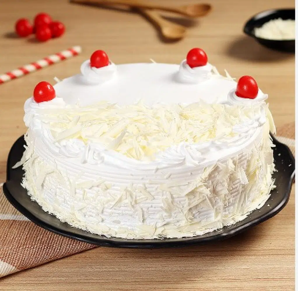 White Forest Cake
