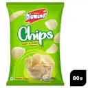 Yellow Diamond Cream and Onion Potato Chips 80 g – image 1