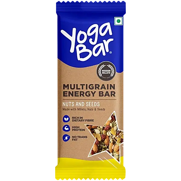 Yogabar Nuts and Seeds Multigrain Energy Bar 35 g