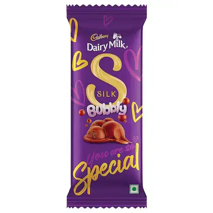 Dairy Milk Silk Bubbly