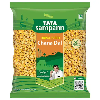 Tata Sampann Unpolished Chana Dal