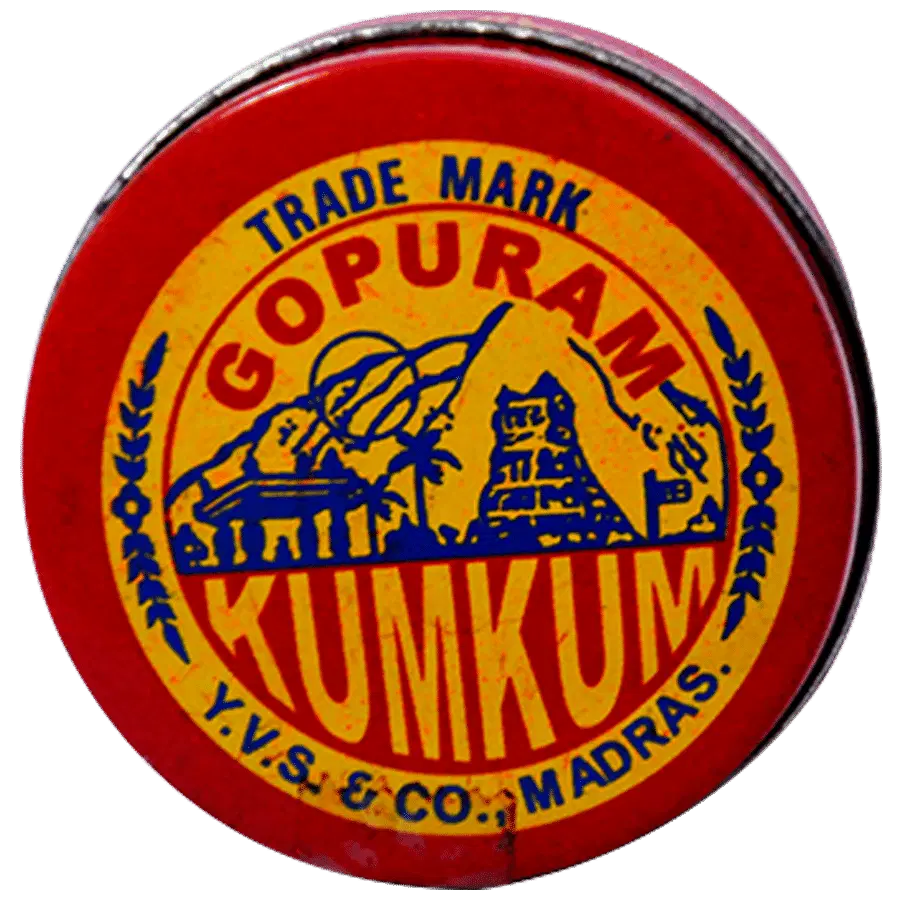 Gopuram Kumkum (Dark Red)