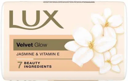 LUX Velvet Glow Jasmine & Vitamin-E Soap Mega Pack (Buy 4 Get 1 Free)-400g