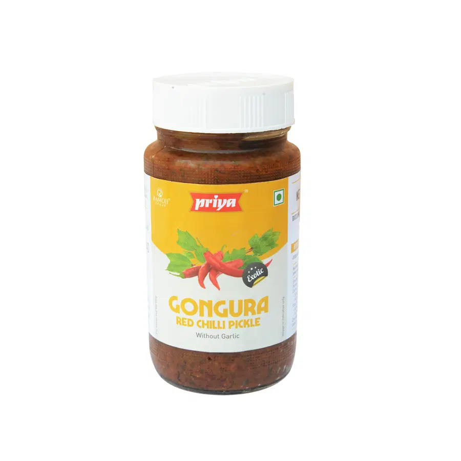 Priya Gongura Red Chilli Pickle