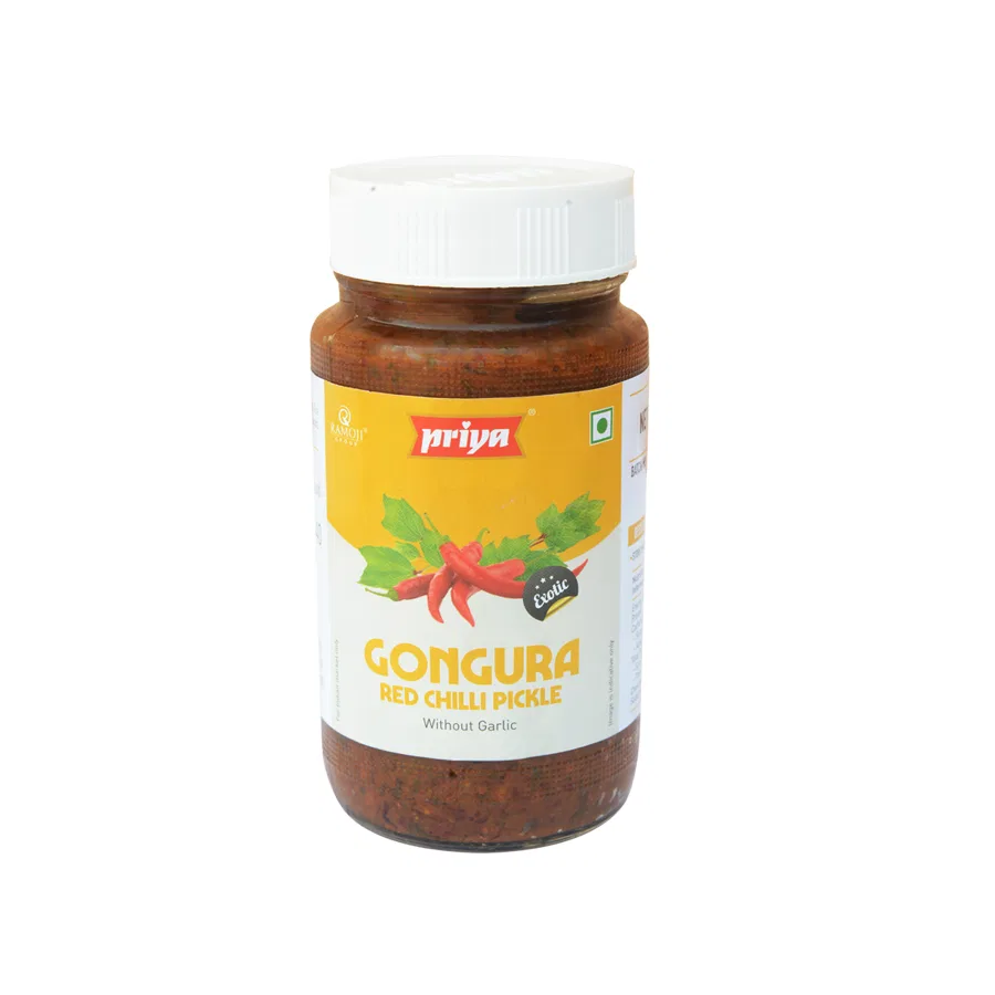 Priya Gongura Red Chilli Pickle