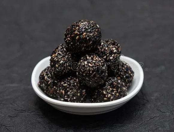 Sesame Chikki Ball-Black
