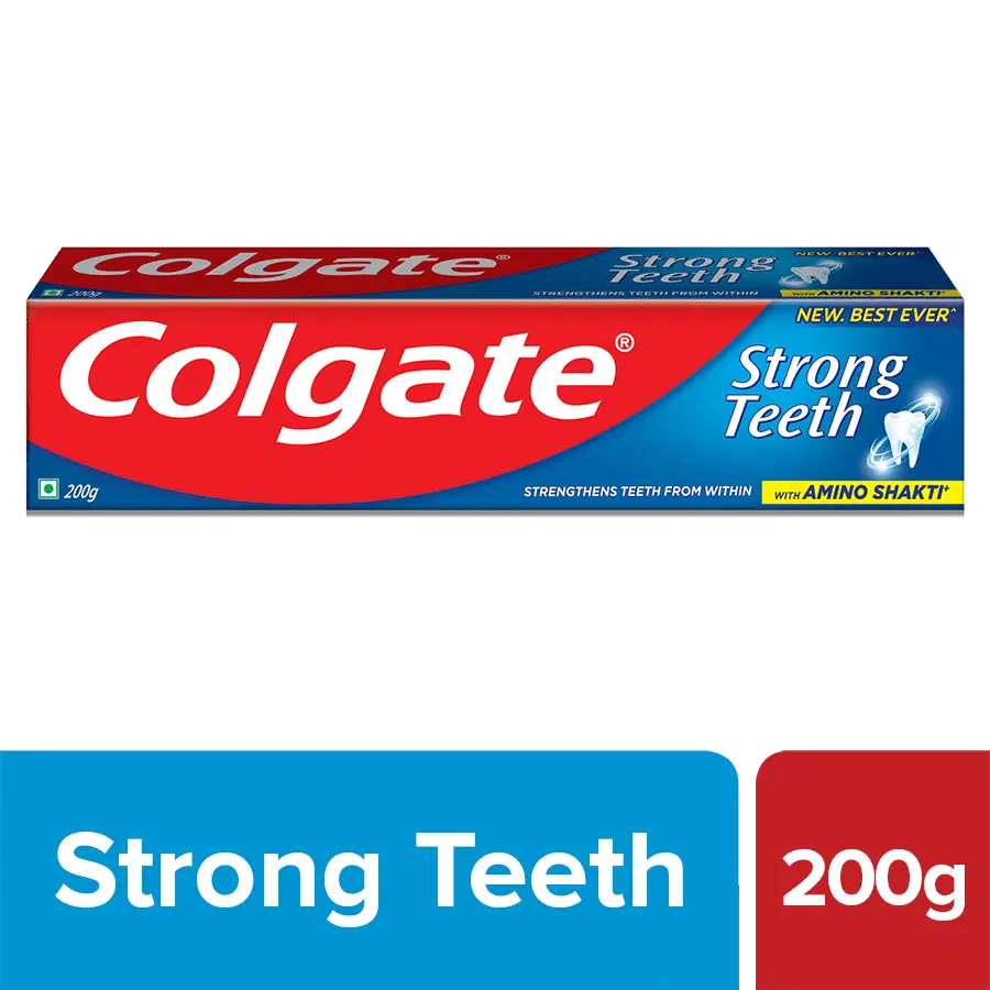 Colgate Strong Teeth Toothpaste (200g)
