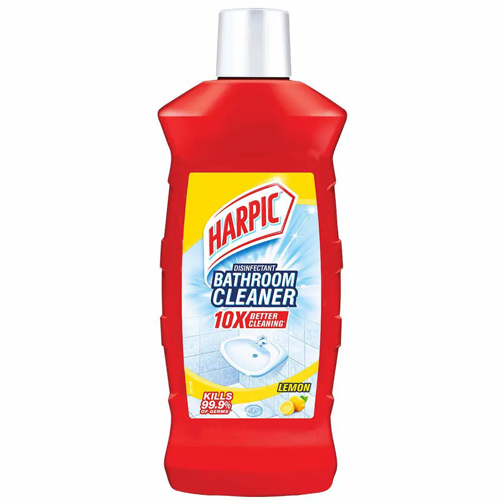 Harpic Disinfectant Lemon Liquid Bathroom Cleaner