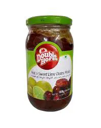 DOUBLE HORSE HOT& SWEET LIME DATES PICKLE