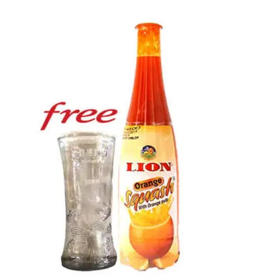 Lion Orange Squash