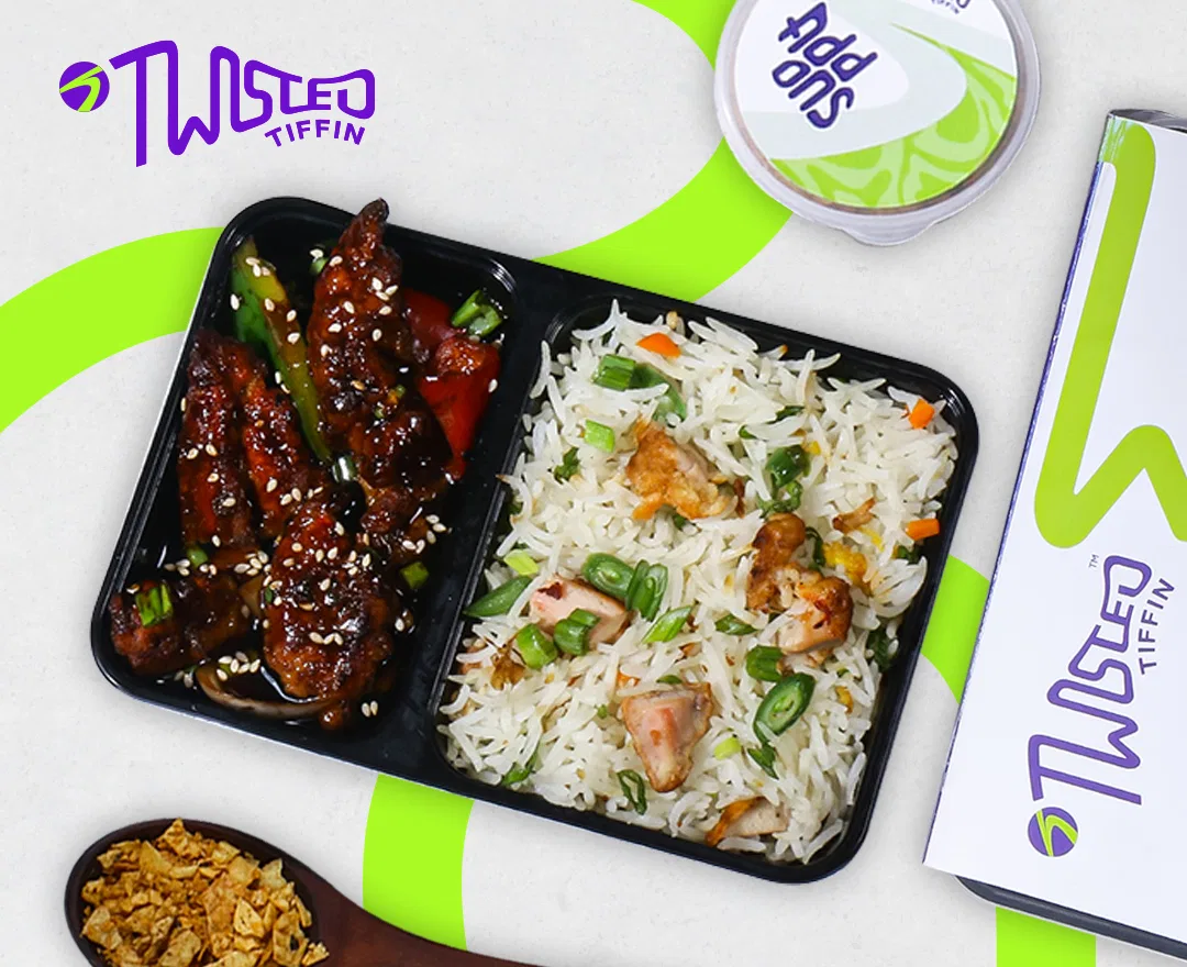 Chicken Fried Rice + Chicken Chilly