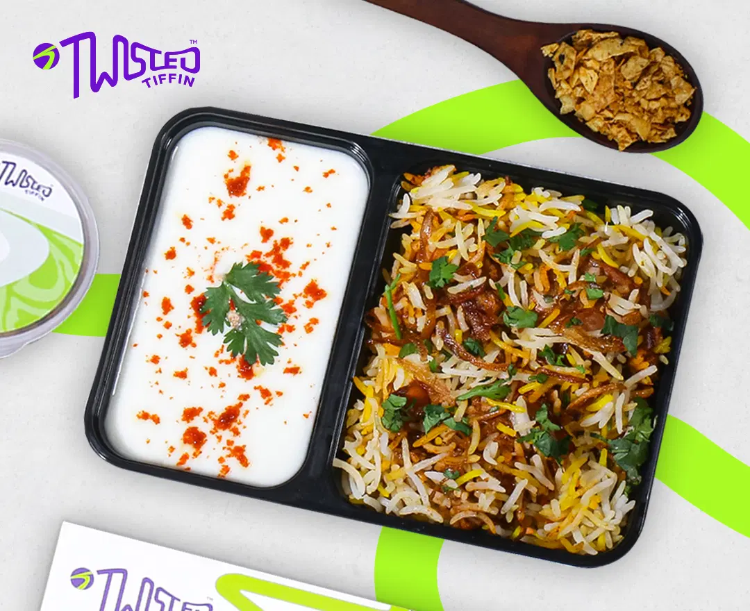Chicken Biryani + Raita