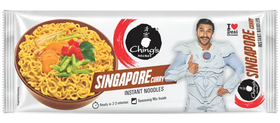 CHINGS SINGAPORE CURRY INSTANT NOODLES 240G