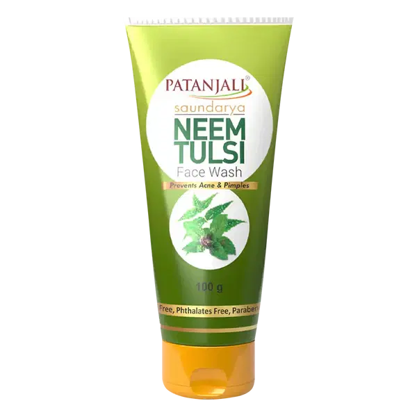 PATANJALI NEEM TULSI FACE WASH 100G