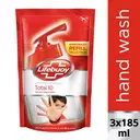 LIFEBUOY TOTAL 10 HANDWASH REFILL 185 ML (PACK OF 3) – image 1