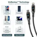 AMBRANE FAST CHARGING IPHONE TYPE C TO LIGHTNING CABLE WITH LED INDICATOR – image 4
