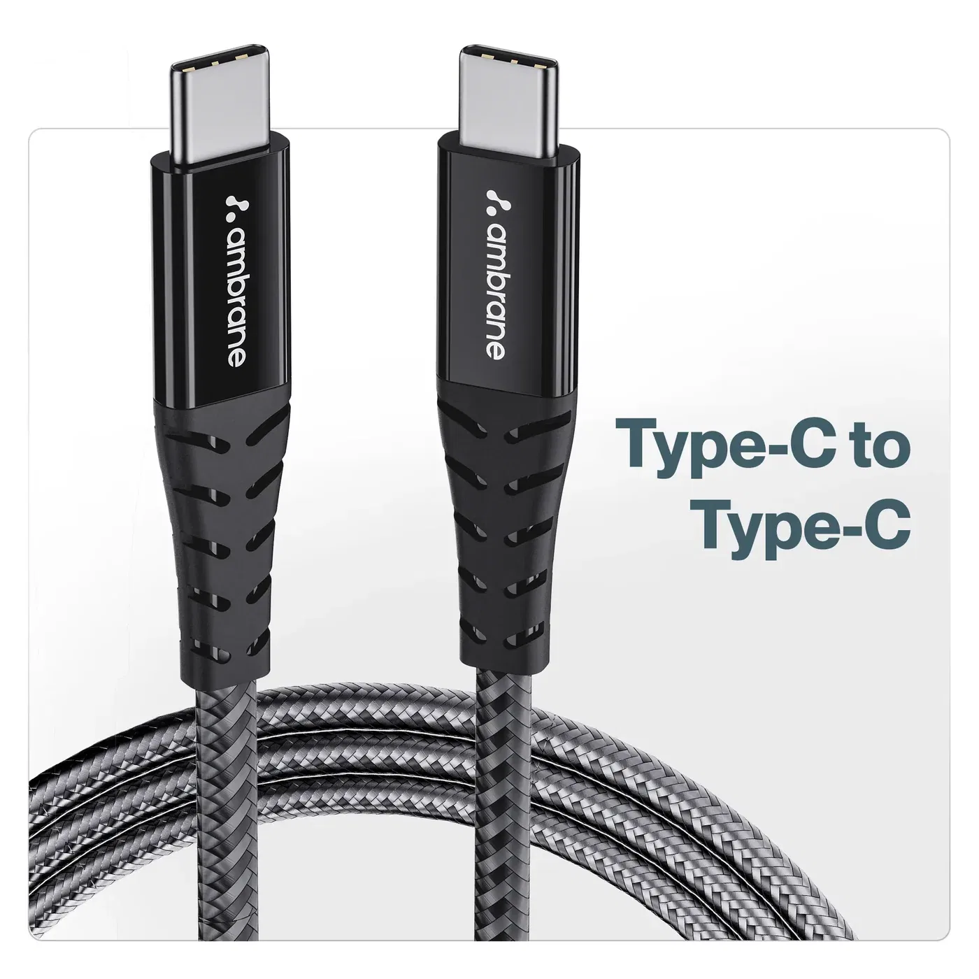 AMBRANE 3A FAST TYPE C TO TYPE C CABLE (1.5 M)