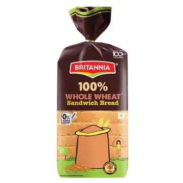BRITANNIA 100% WHOLE WHEAT BREAD